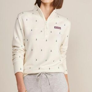 Vineyard Vines Purple Polo Collar Hoodie